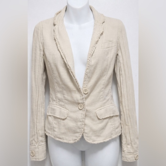 J. Crew Jackets & Blazers - J. Crew Women's Beige Blazer Size M
